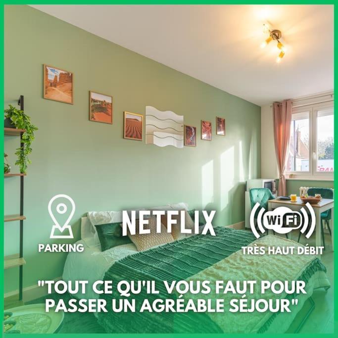 Le Refuge - Netflix I Wifi Haut Debit I Parking - Confort & Cosy Valenciennes Esterno foto