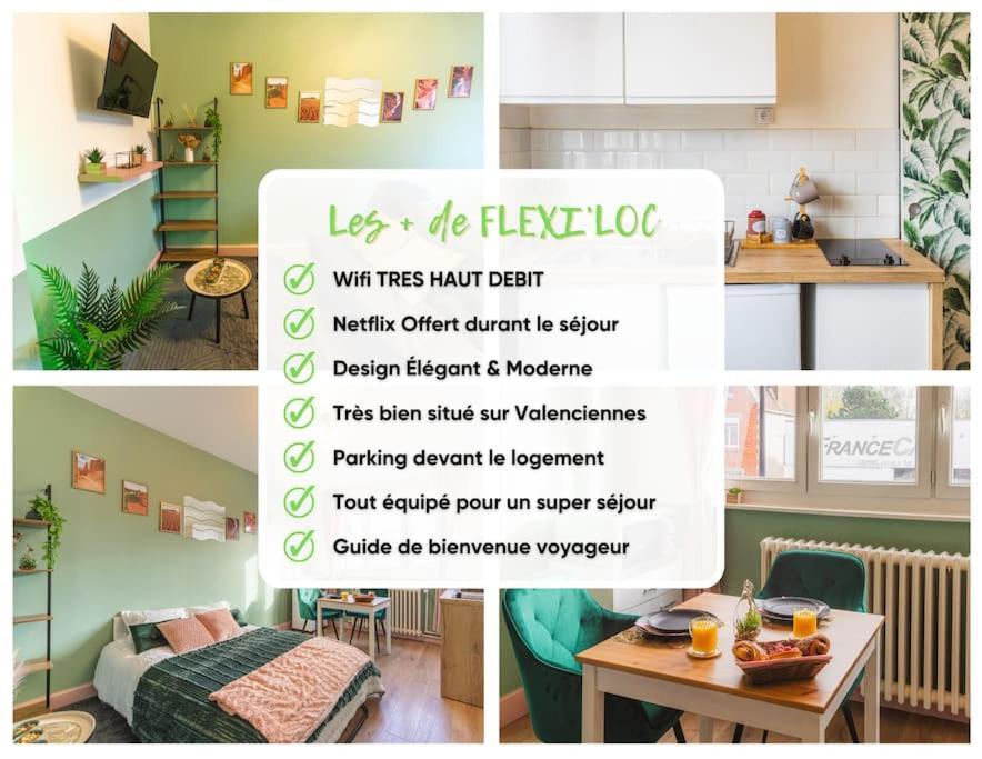 Le Refuge - Netflix I Wifi Haut Debit I Parking - Confort & Cosy Valenciennes Esterno foto